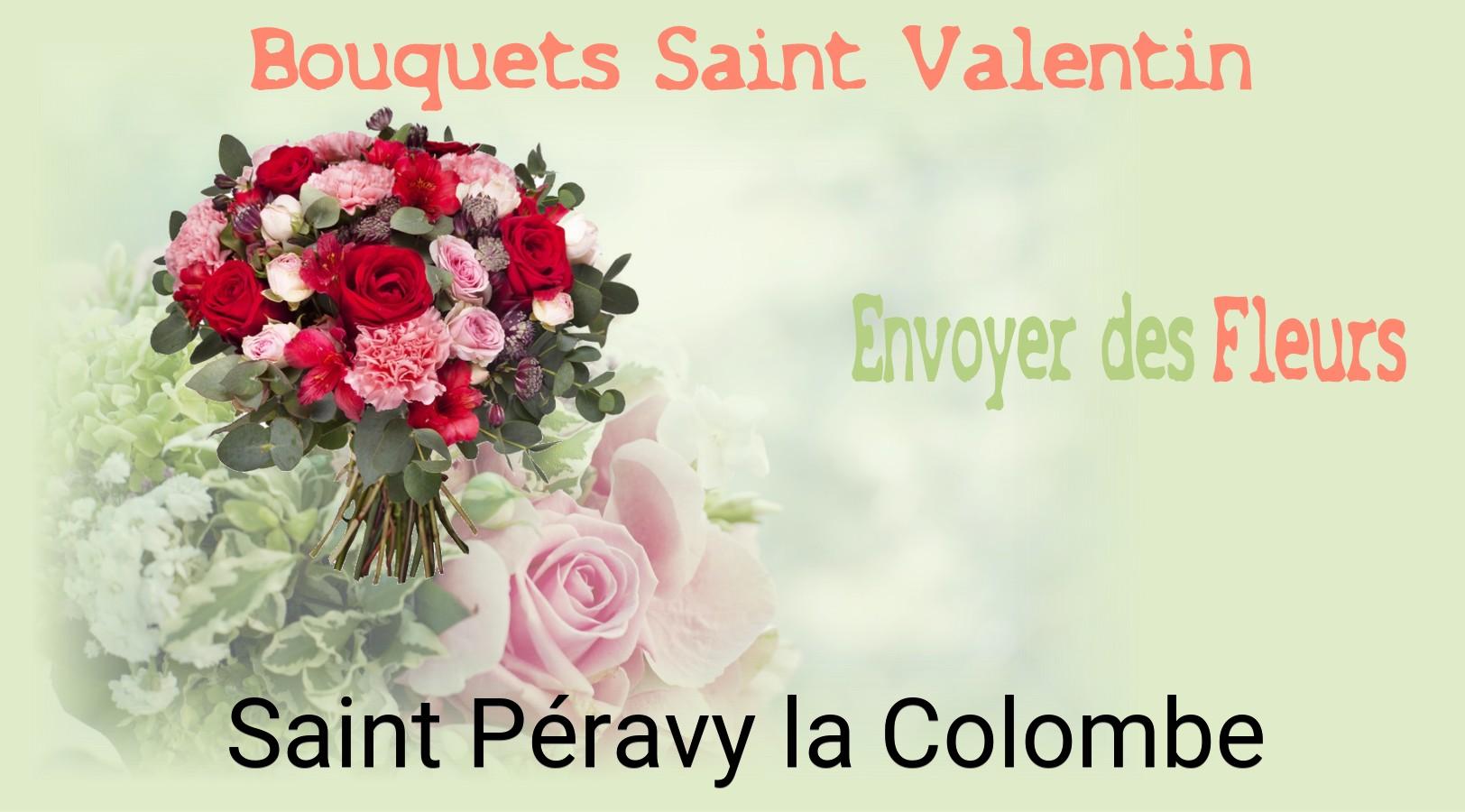Roses de Saint-Valentin livrées à Saint-Péravy-la-Colombe